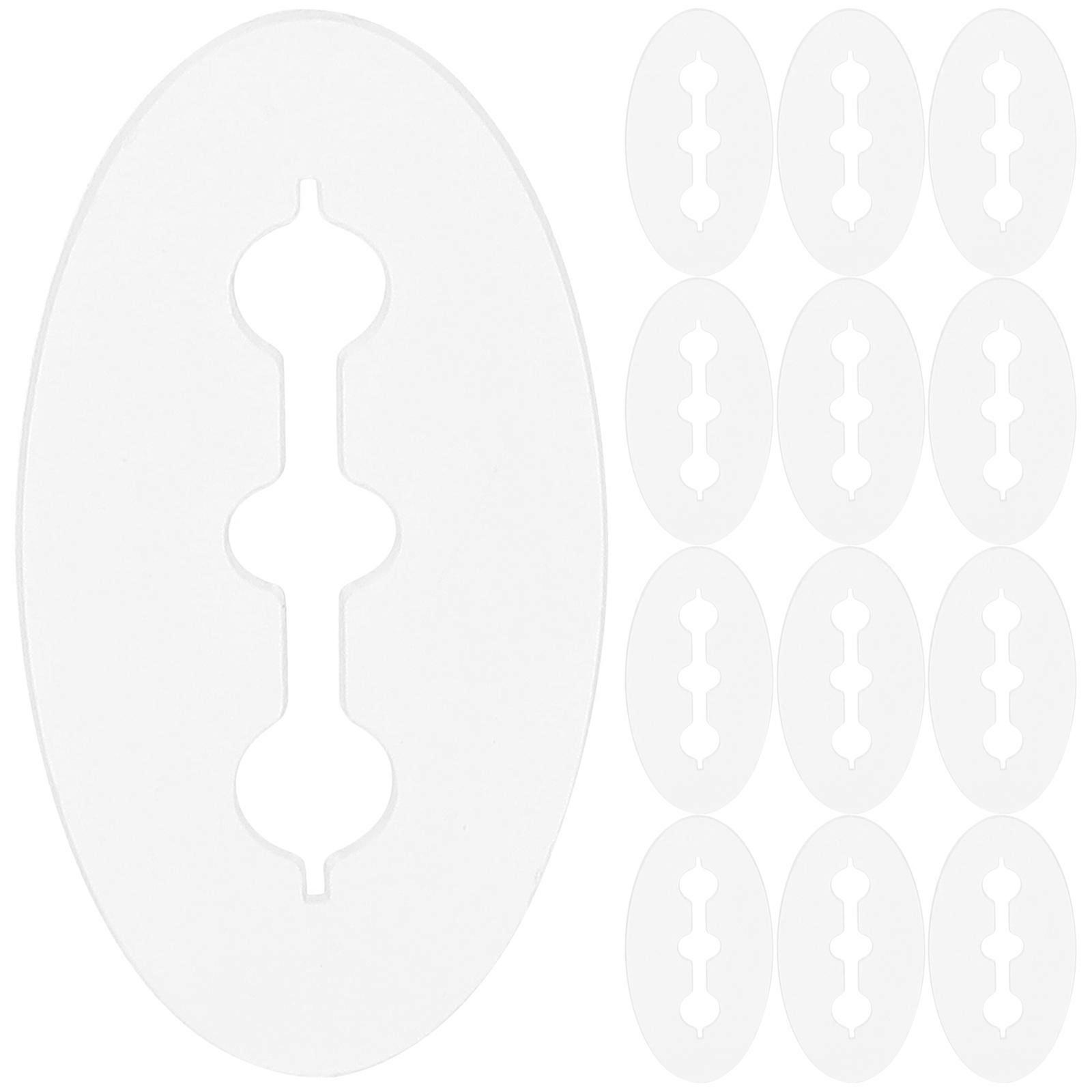 100Pcs Multi-use Peg Hook Stopper Professional Peg Hook Disc Small Hook Fastener