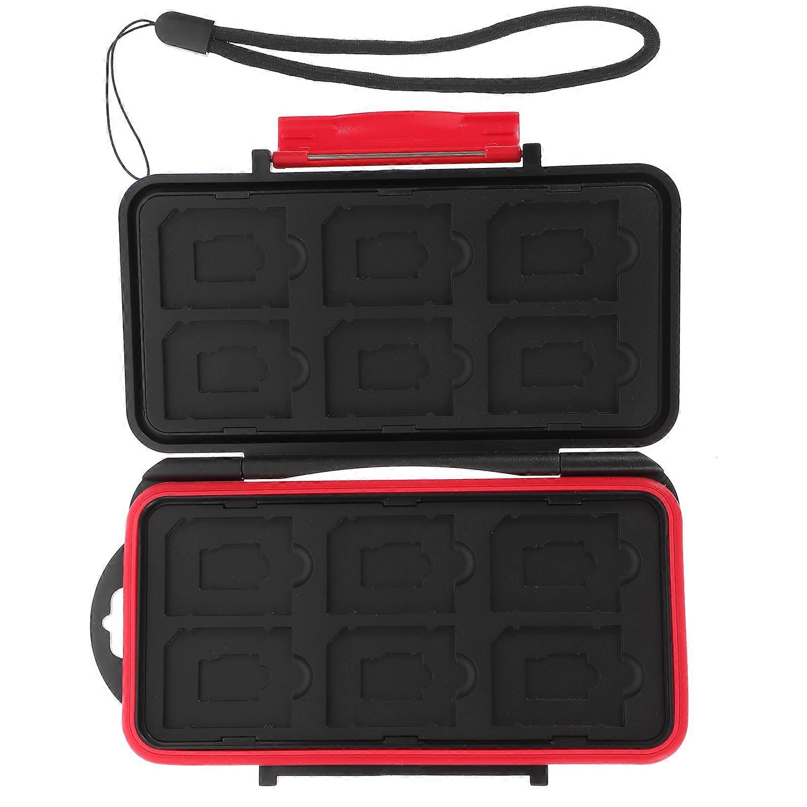 Memory Card Holder Memory Card Keeper Multipurpose TF Memory Card Carrying Box