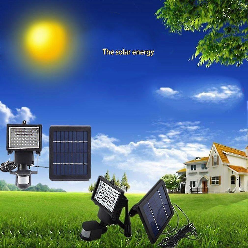 Waterproof Outdoor Solar Power Lamp 60 Led Light Motion Sensor Security Lamp