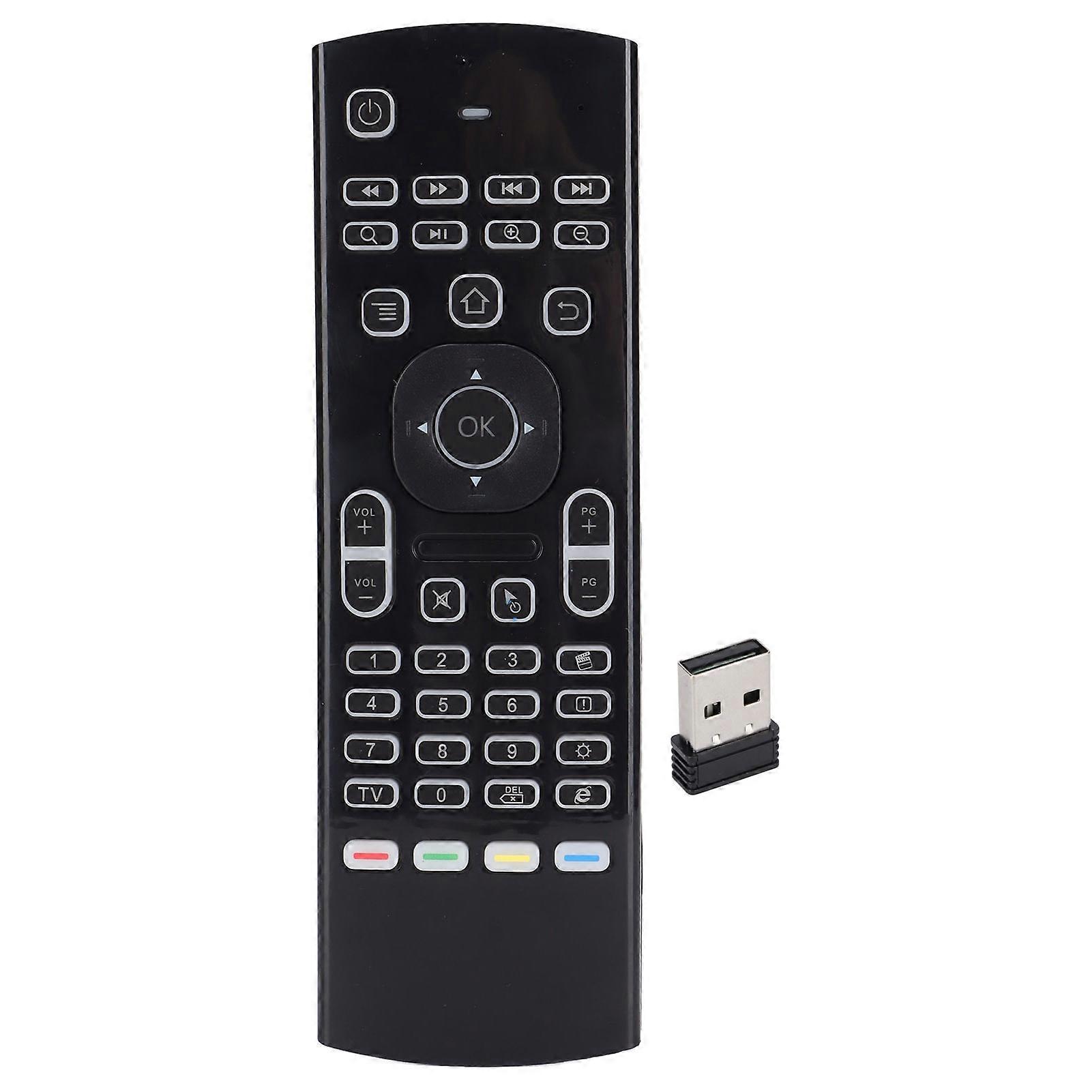 Remote Control Small Portable Wireless Connection Backlit Remote Control for Windows for Android Operating System