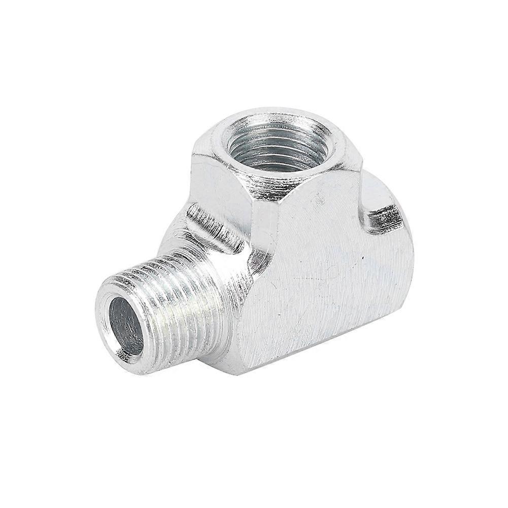 Oil Water Sensor Pressure Gauge And Adapter T Type Tee Pipe Fitting 1/8 Tee 3 Way
