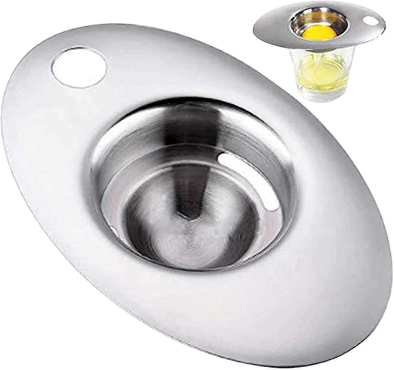 egg separator, egg hvit egg eggeplomme filter, rustfritt stål