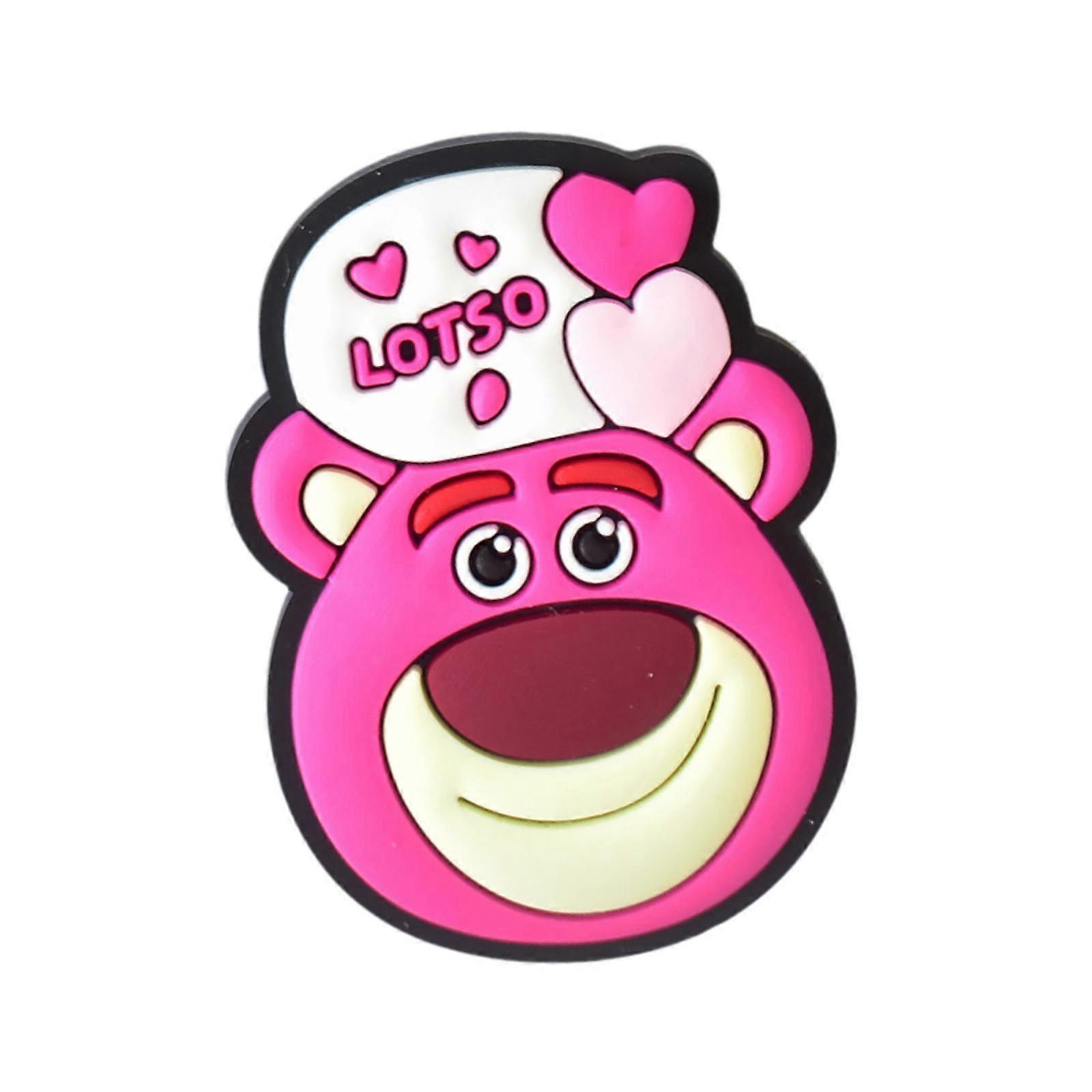 ビーチバッグチャームストロベリーベア素敵な再利用可能なインサートDIY友達の子供A