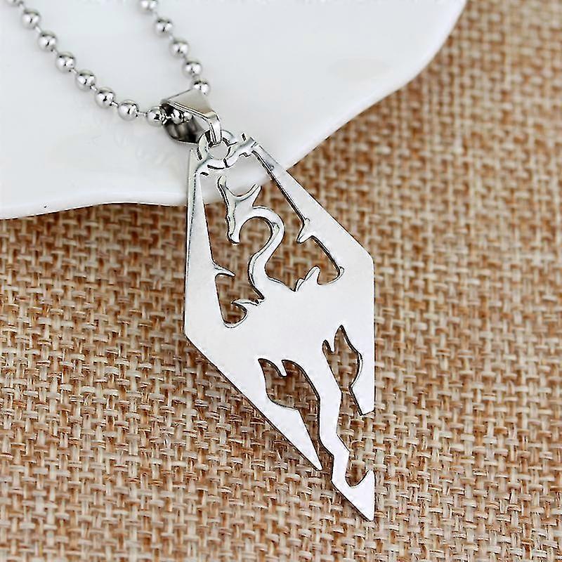 Game The Elder Scrolls Ouroboros Necklaces Pendants Tes Skyrim Br
