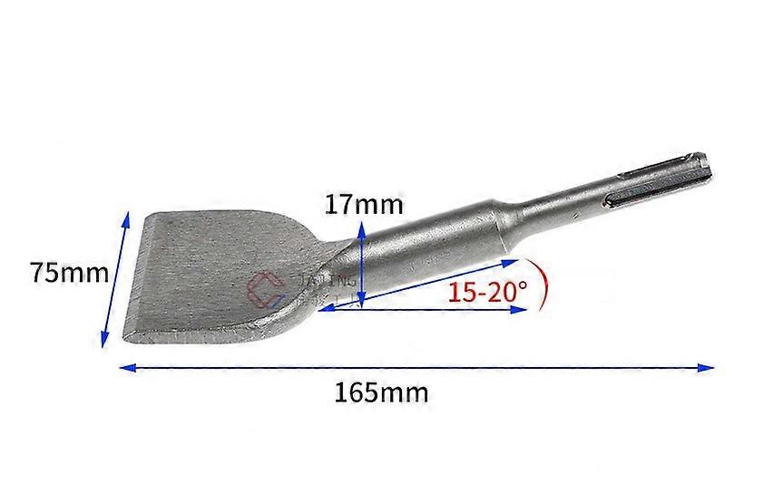 Chisel - Round Handle Flat Chisel Elbow 17x165x75