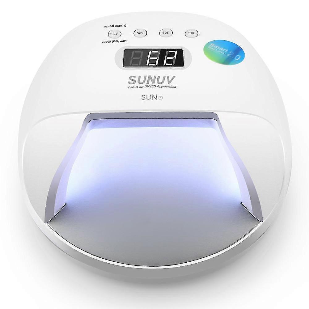 White Sunuv Sun7 48W Powerful Uv Led Gel Nail Lamp Dryer For Uv Nail Gel
