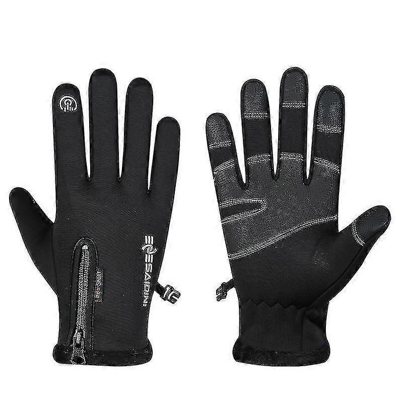 Vinterhandskar Vattentät Termisk Pekskärm Termisk Vindtät Varma Handskar-XinHan