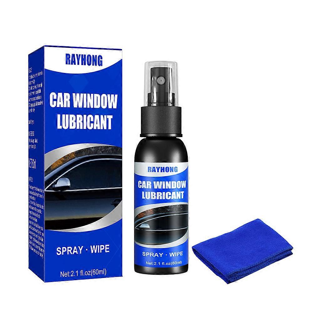 1-3pcs Car Lubricant Window Door Rubber Strip Softening Spray Anti-rust Eliminates Noise Maintenance Window Lubricant agent 60ml