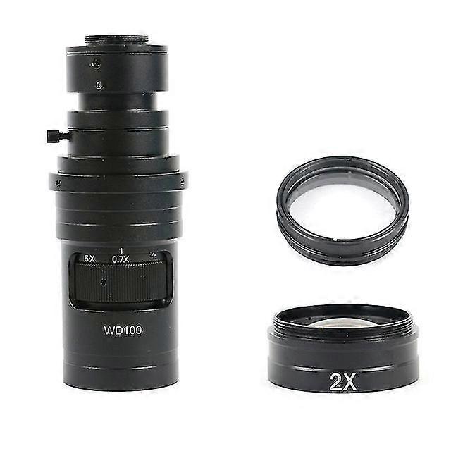 400X 1000x adjustable magnification glass lens c mount zoom convex optical lens for hdmi vga usb digital video microscope camera