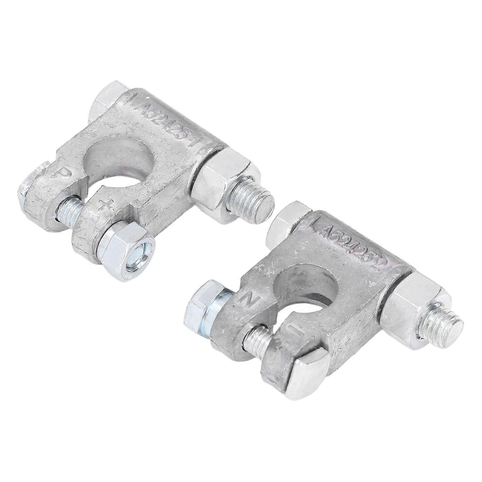 2pcs Battery Lead Terminal Kit Heavy Duty Battery Terminal Top Post Auto Parts Universal for Car Truck RV