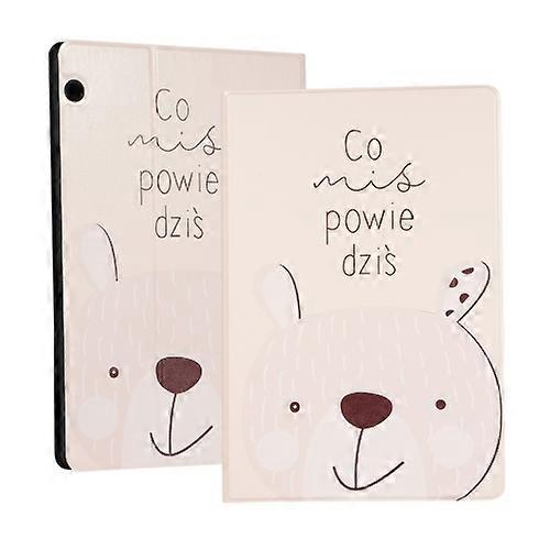 Rabbit Pattern Universal Spring Texture TPU Protective Case for Huawei MediaPad T5, with Holder