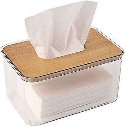 Dryer Sheet Holder 2 Pack, for Laundry Room, Table Clear Dryer Sheet Dispenser Rectangular