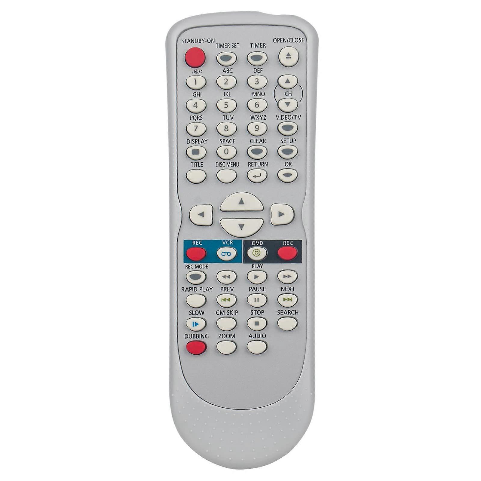 Replace NB654 Remote Control for VCR/DVD Player Recorder NB654UD SV2000 WV20V6 PY90VG