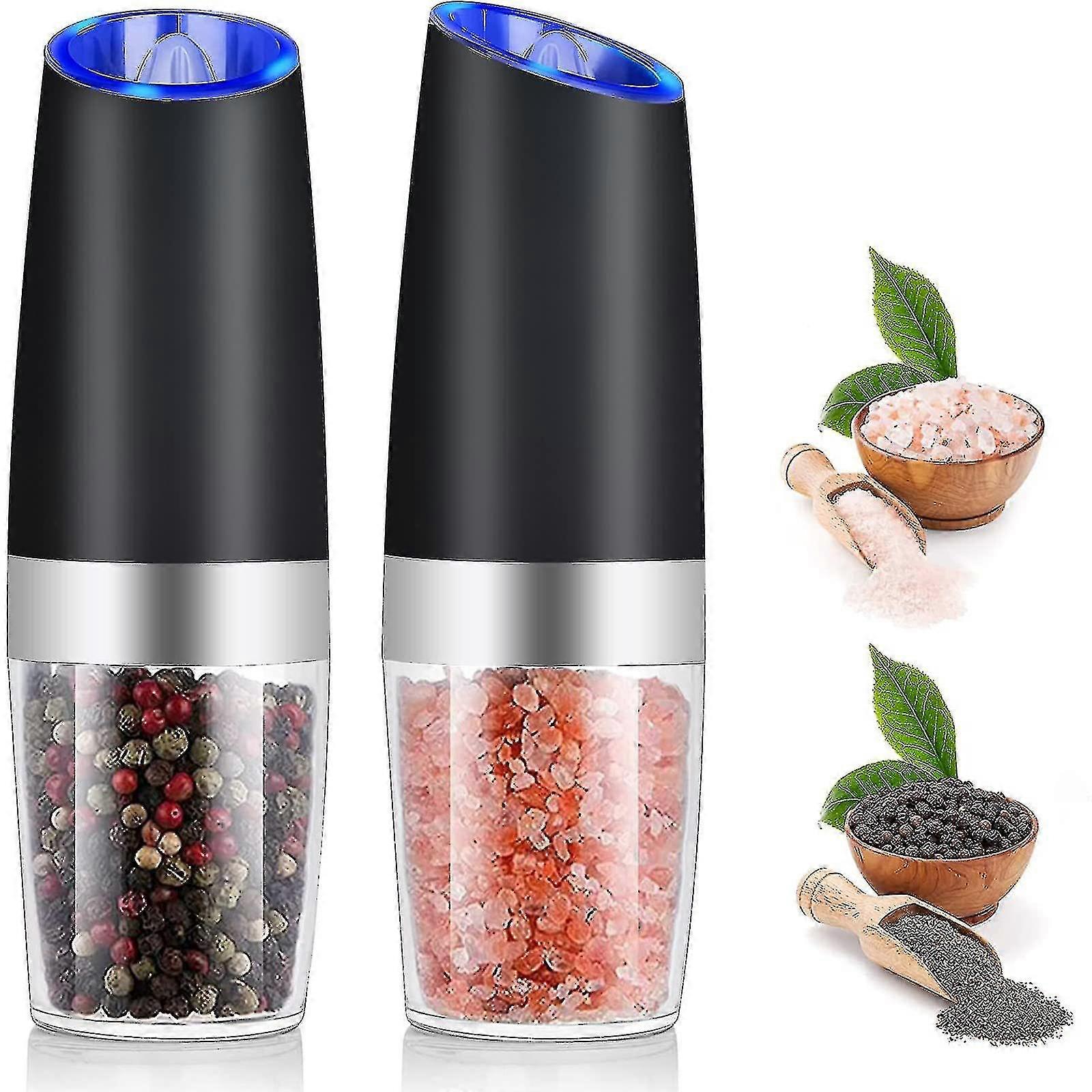 Automatic Gravity Electric Salt Pepper Mill Grinder Electric Steel Spice Tool