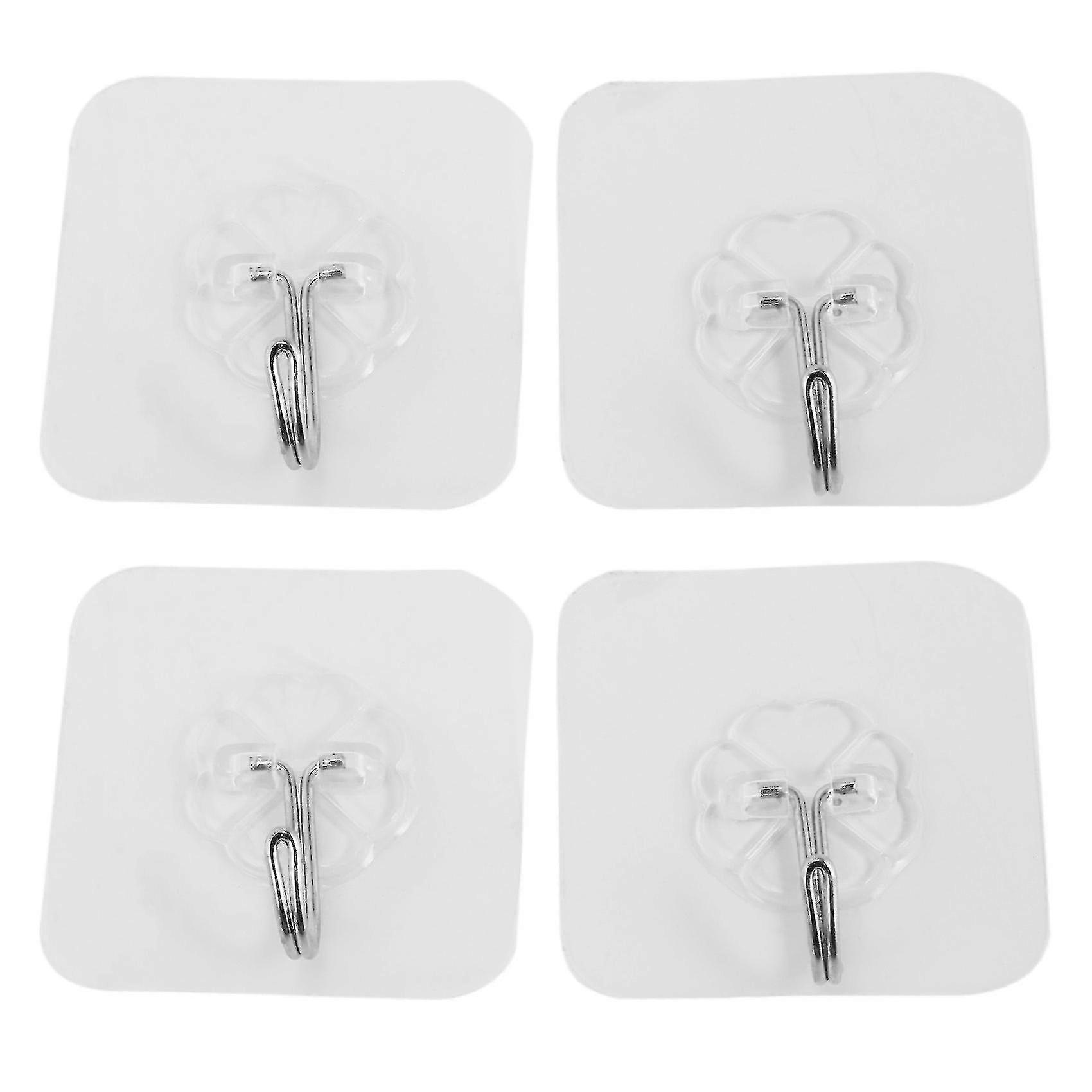 Strong Transparent Suction Cup Sucker Wall Hooks Hanger (2)