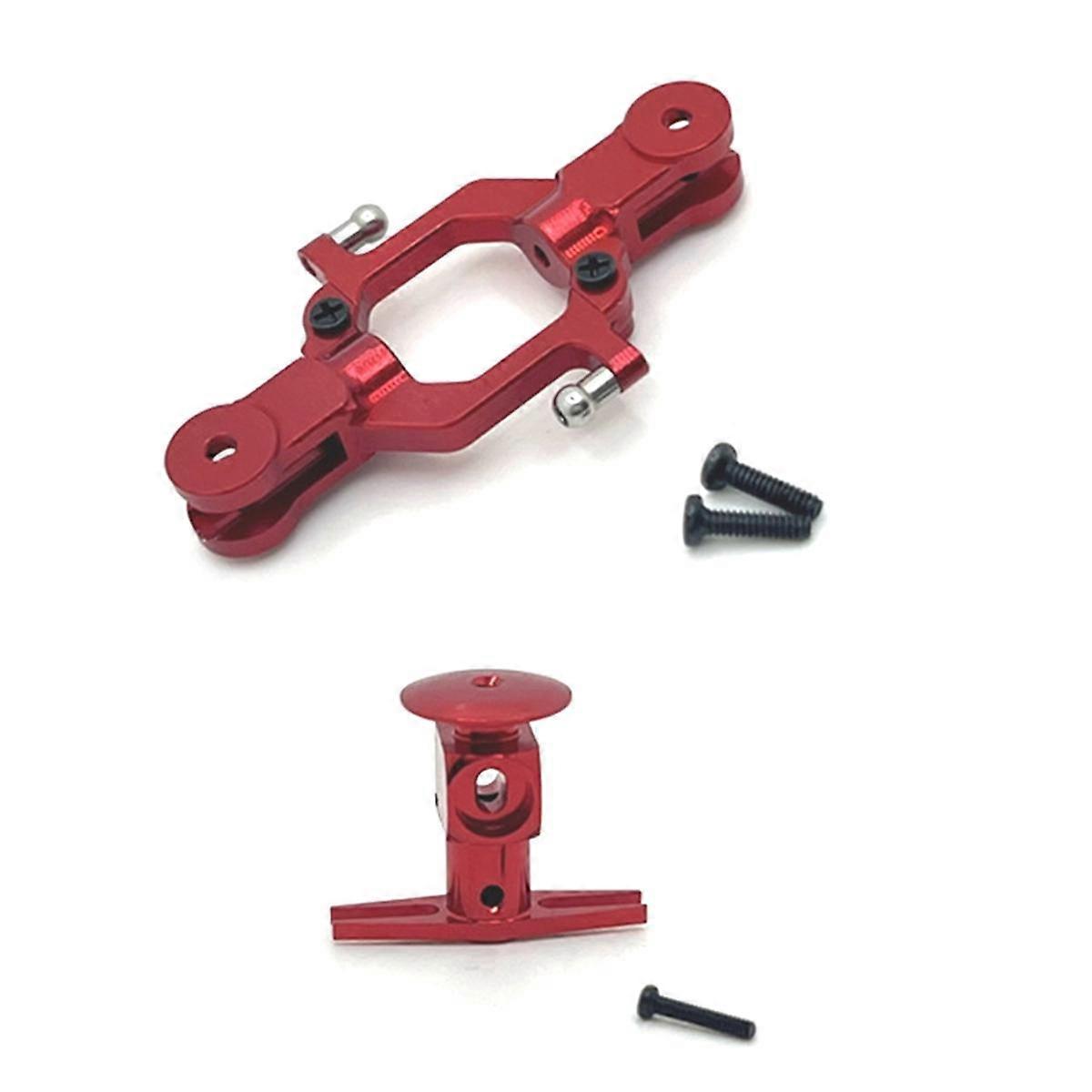 RC Helicopters Upgrade Blade Clamp Rotor Clamp Kit for RC Helicopters K127 Red