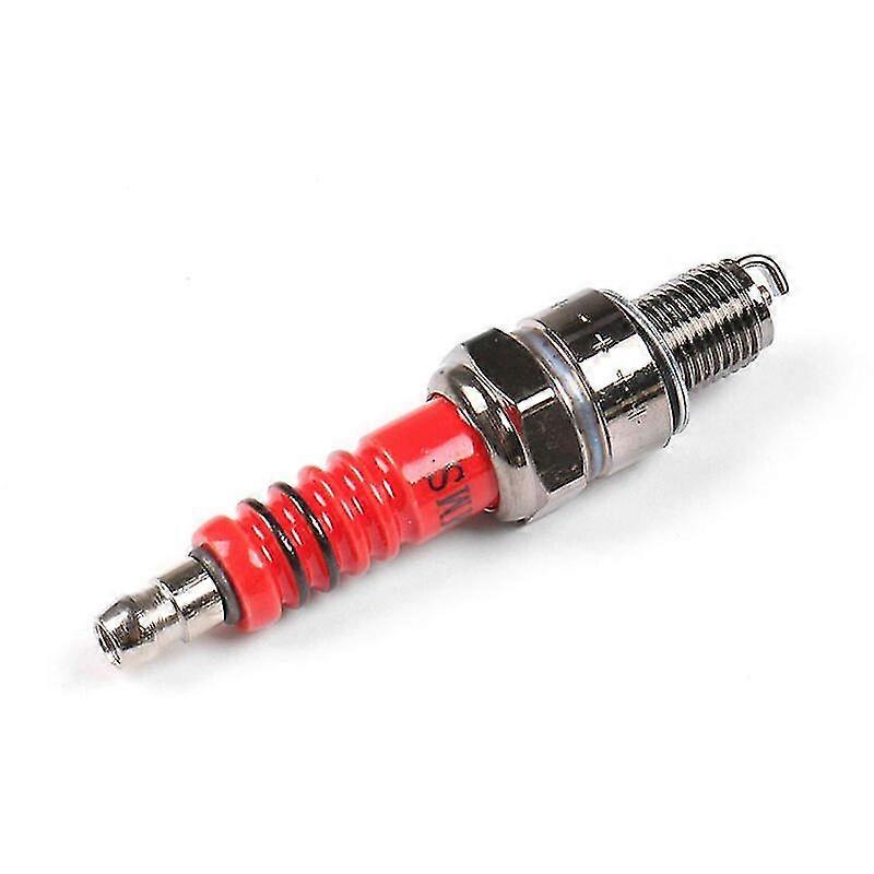 A7tc Ignition Plug With 3 Electrodes Used For Gy6 50cc-125cc Four-wheeled Motorcycle Four-wheel Motorcycle Spark Plug A7tc*5