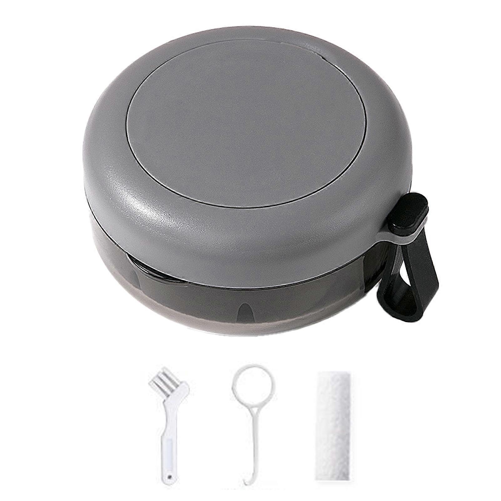 Denture Bath Case False Teeth Container with Mirror Leak-Resistant Compact Size Portable Travel Denture Holder Retainer Cleaning Box
