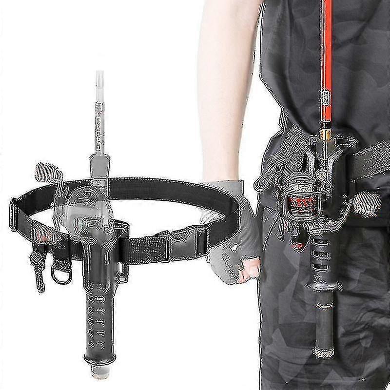 Fishing Waist Belt Bracket With Adjustable Fighting Belt Sup