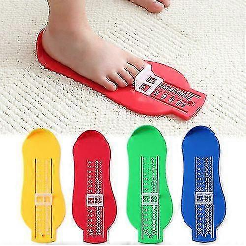 Children Adjustable Shoe Foot Sizer Measure Foot Tools Simple Brannock Device