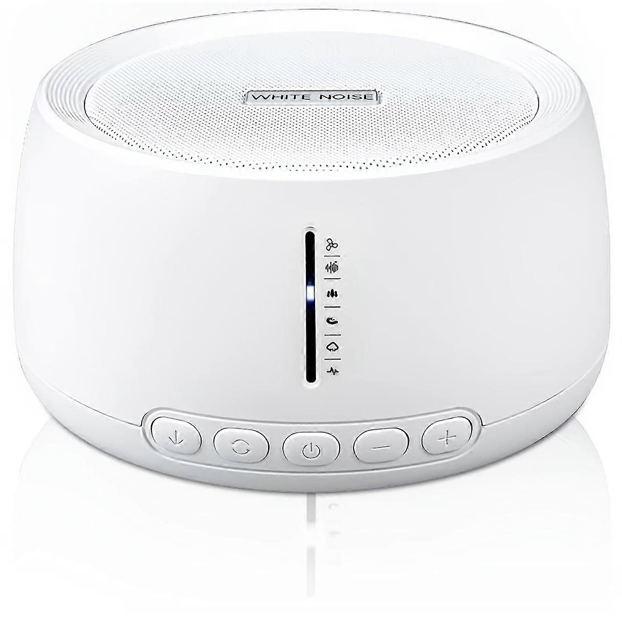 White Noise Machine With 30 Looping Natural Soothing Sounds, Auto-off Timer Setting, Sleep Sound Machine For Babies, Adults Kids(classic)