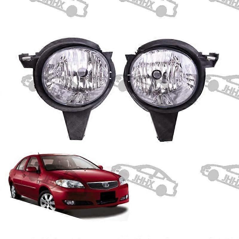 Compatible Suitable For Vios 2005 2006 2007 Yellow (White) Fog Light Front Bumper Light Fog Light