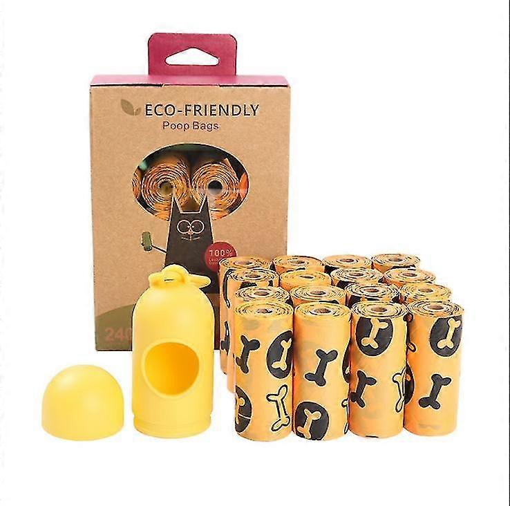 16 Rolls Of Epi Biodegradable Pet Poop Garbage Bag With Dispenser