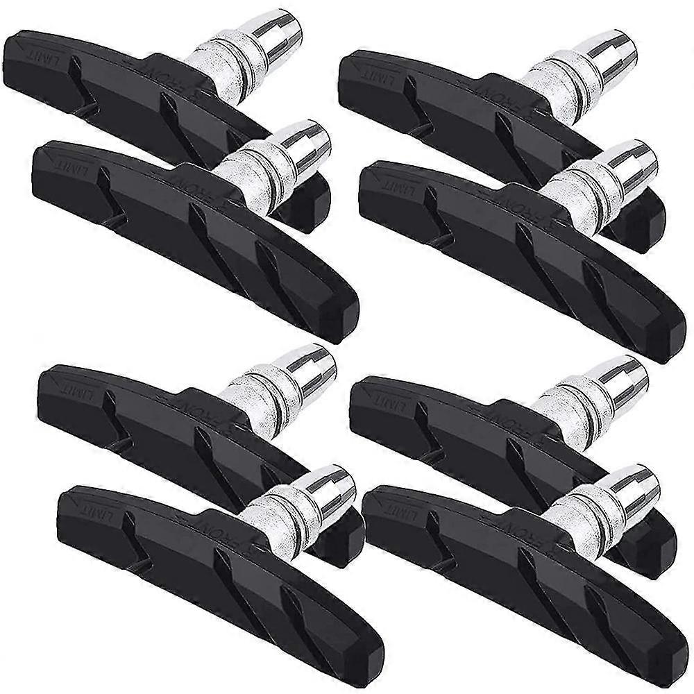 4 paria V Pyörä jarrupalat Polkupyörän jarrulohkot asetettu 70 mm polkupyörän jarrupalat