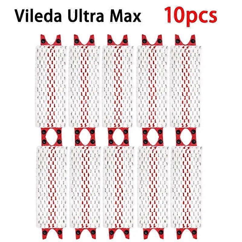 High Quality Microfiber Floor Mop Pads Reusable Flat Spin Mop Cloth Replacement for Vileda UltraMax Quick Drying Machine Washabl