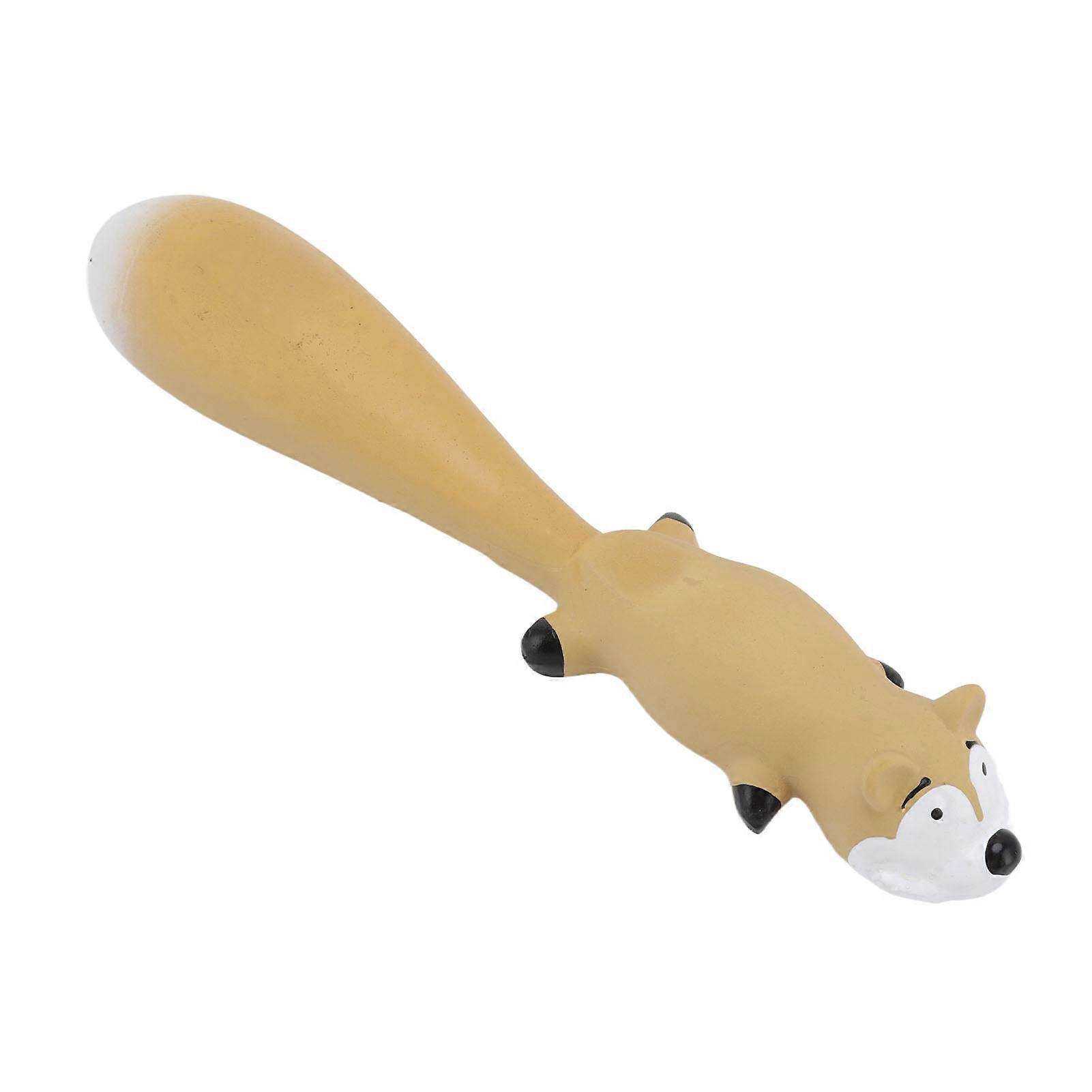 High-Quality Latex Dog Squeaky Bite Resistant Interactive Chew Toy for Puppies