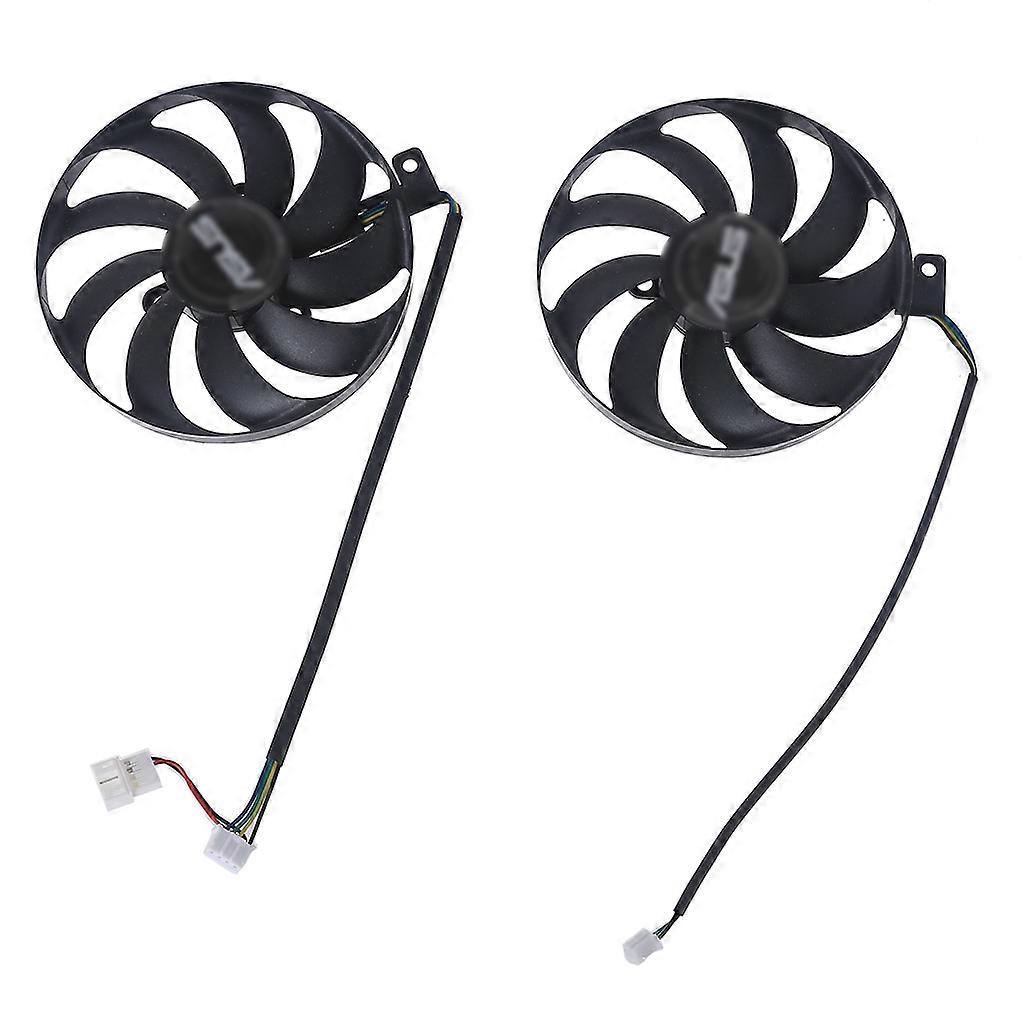 2PCS 88mm Graphics Card Cooling VGA Fan T129215SU 4Pin 12V 0.5A Cooler Fan