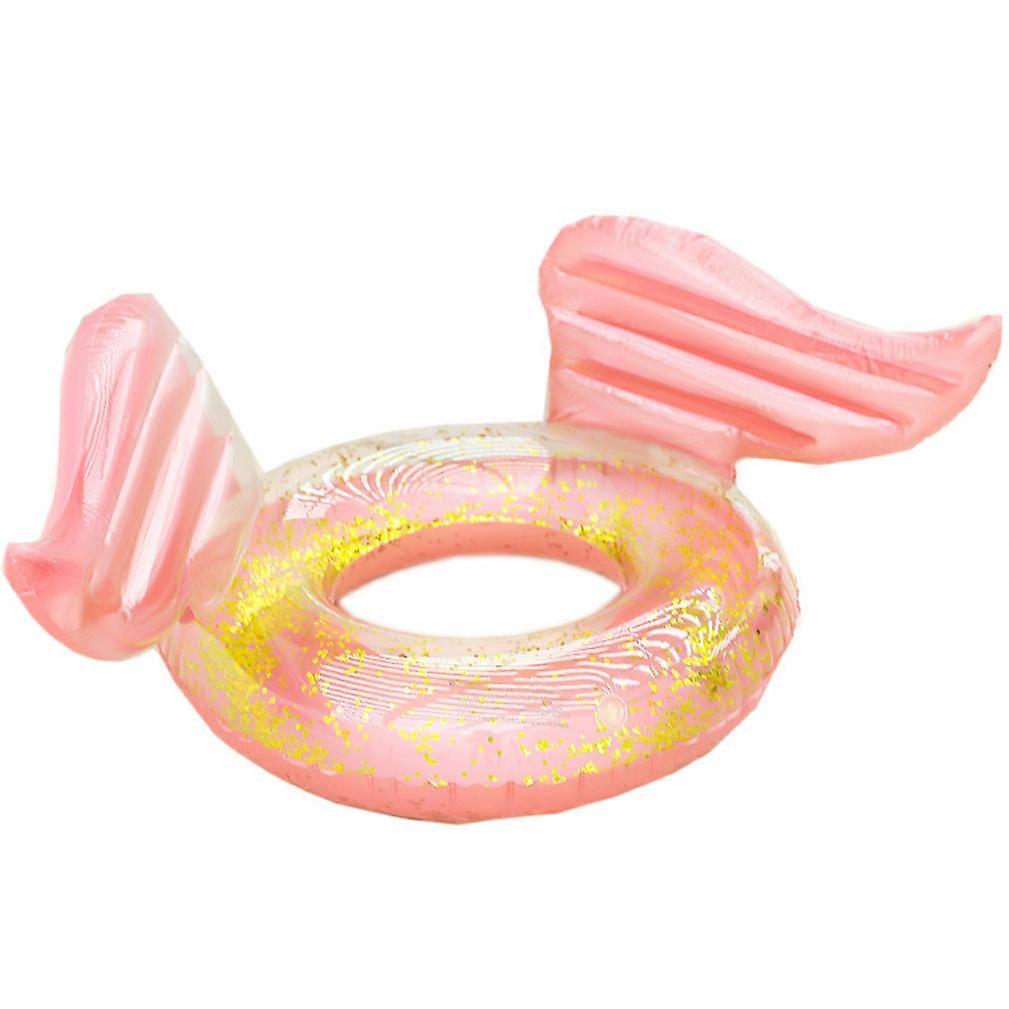 Ins Angel Wing Pool Float Inflatable Swimming Ring for Adults
