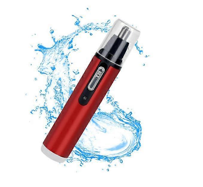 Mのための赤いプロフェッショナルUSB充電式耳と鼻の毛のトリマー