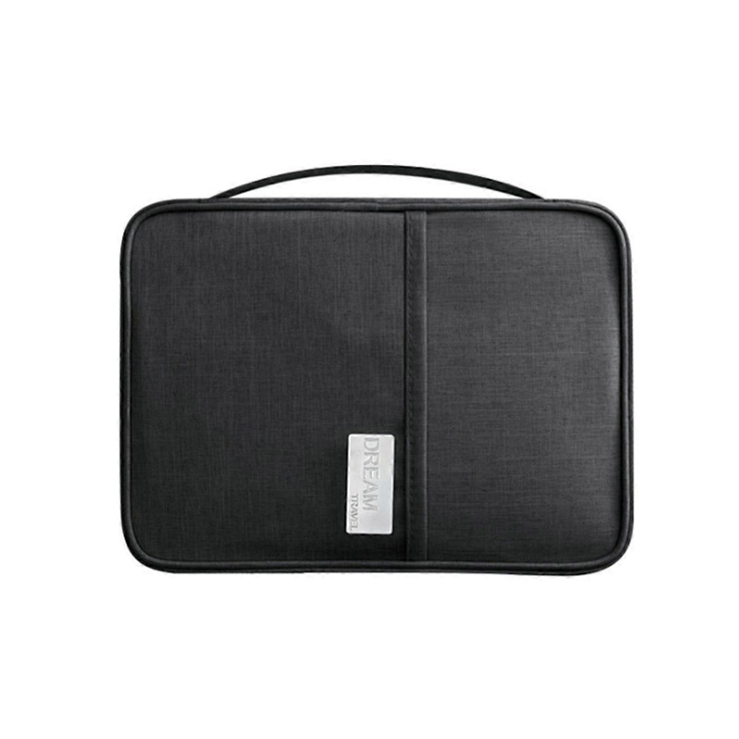 Ny koreansk version af multifunktionel dokumentpose Oxford klud vandtæt kortpose rejsedokumenter