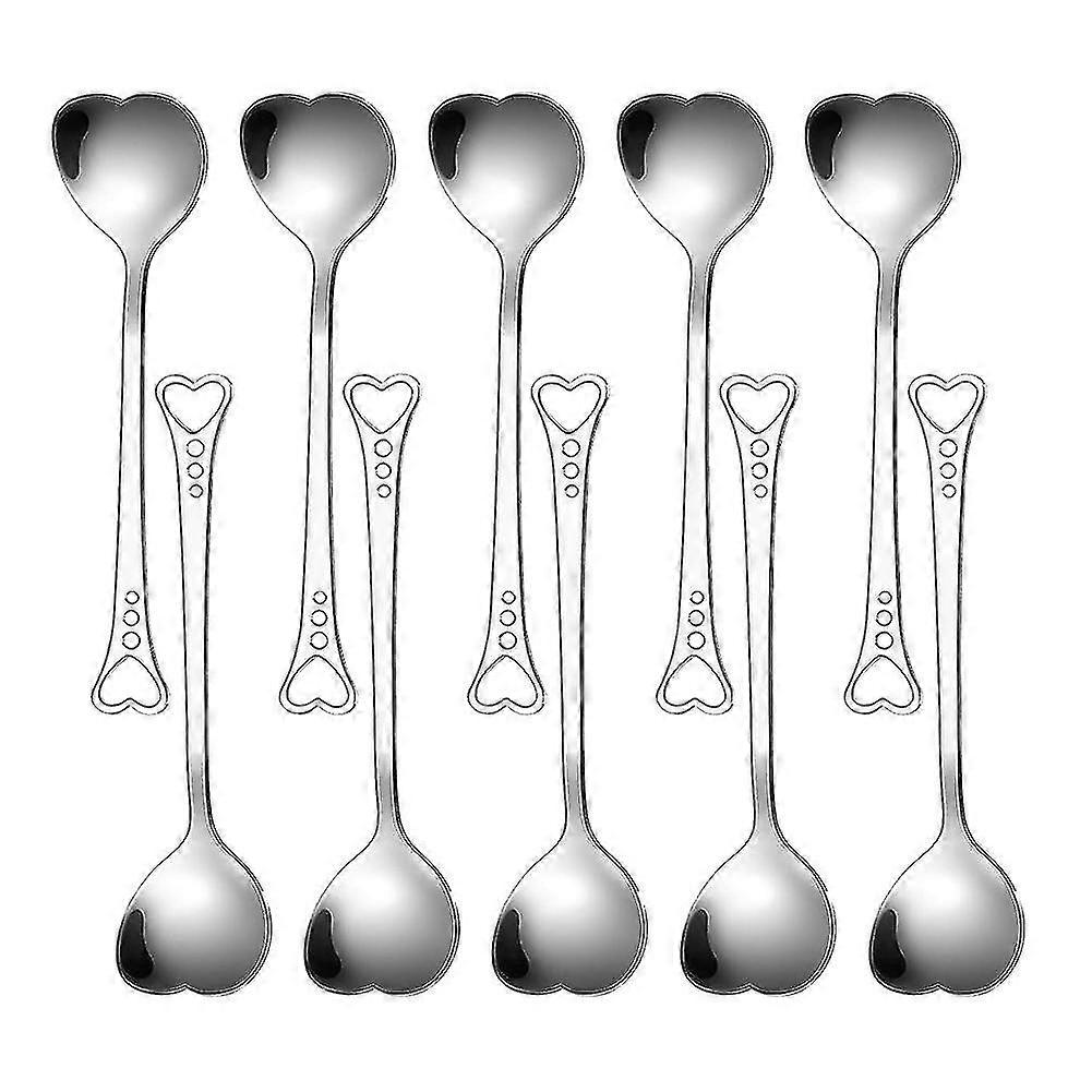 10pcs Less Steel S Spoon Kit Accessories