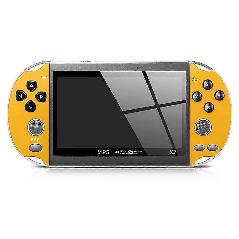 Rétro nostalgique PSP 8G Double Rocker PSP Console de jeu 4,3 pouces Écran Full HD X7 Handheld