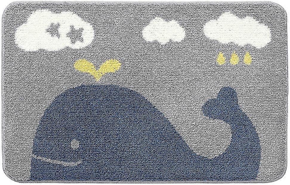 Waschbare Anti-Rutsch-Badematten-Pads Fußmatten Duschmatte Badematte 60 x 40 cm