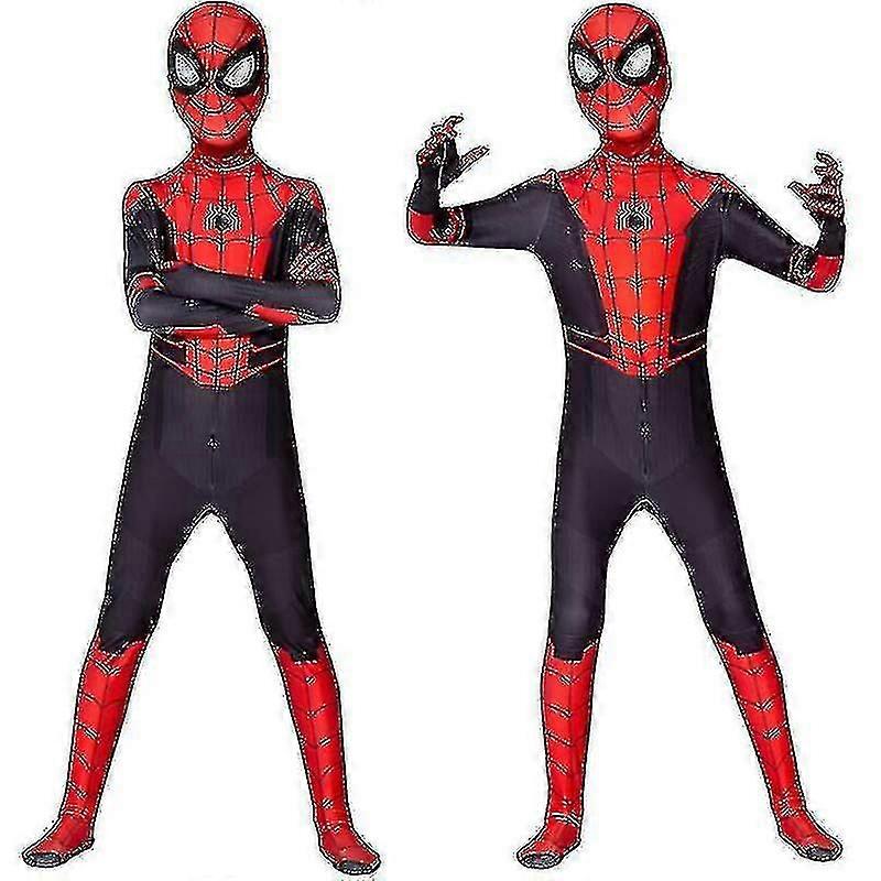 Barn Pojkar Spider Man Långt hemifrån Zentai Venom E