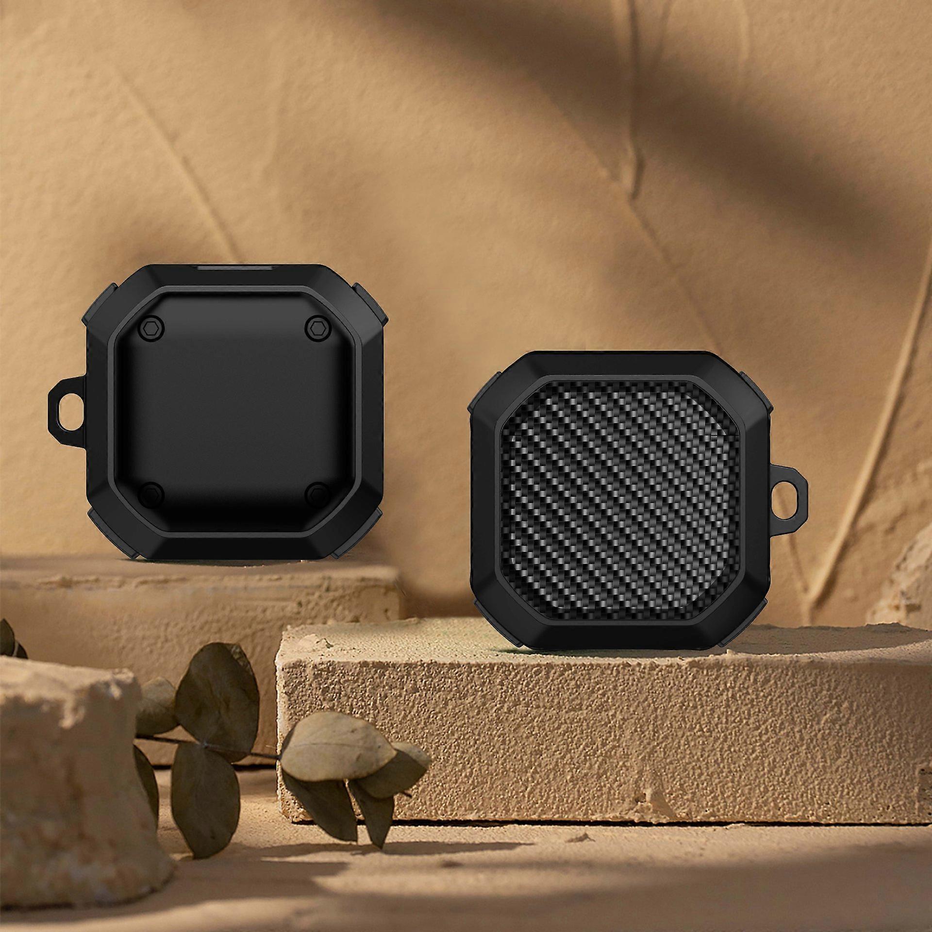 For Samsung buds live/buds pro/buds 2 protective shell carbon fiber pattern anti-fall color matching headphone protective case