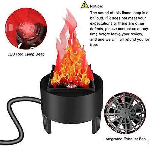 3D Fake Fire Light, Knstliche LED Seidenflamme Bhneneffekt Licht  Realistische 3D Lagerfeuer Lampe Requisite Flamme Licht fr Halloween,  Weihnachten, Festival, Neue Y | Fruugo DE