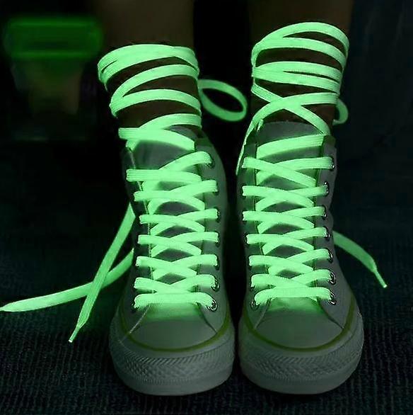 2 Pairs Fashion Luminous Glowing Led Fluorescent Shoelace
