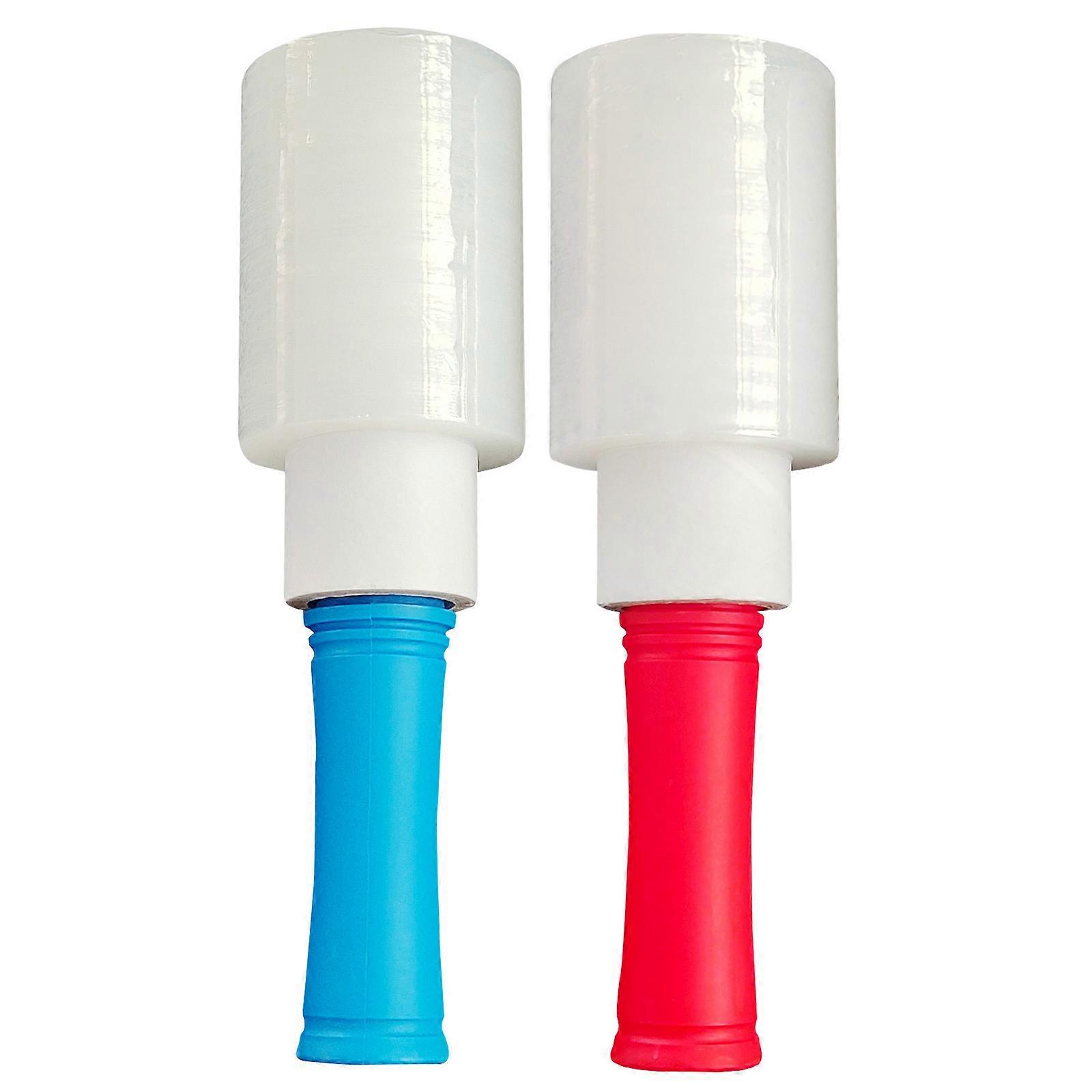 2Pcs/set Stretch Wrap Film Stretch Wrap Shrink Wrap Cling Packaging Moving