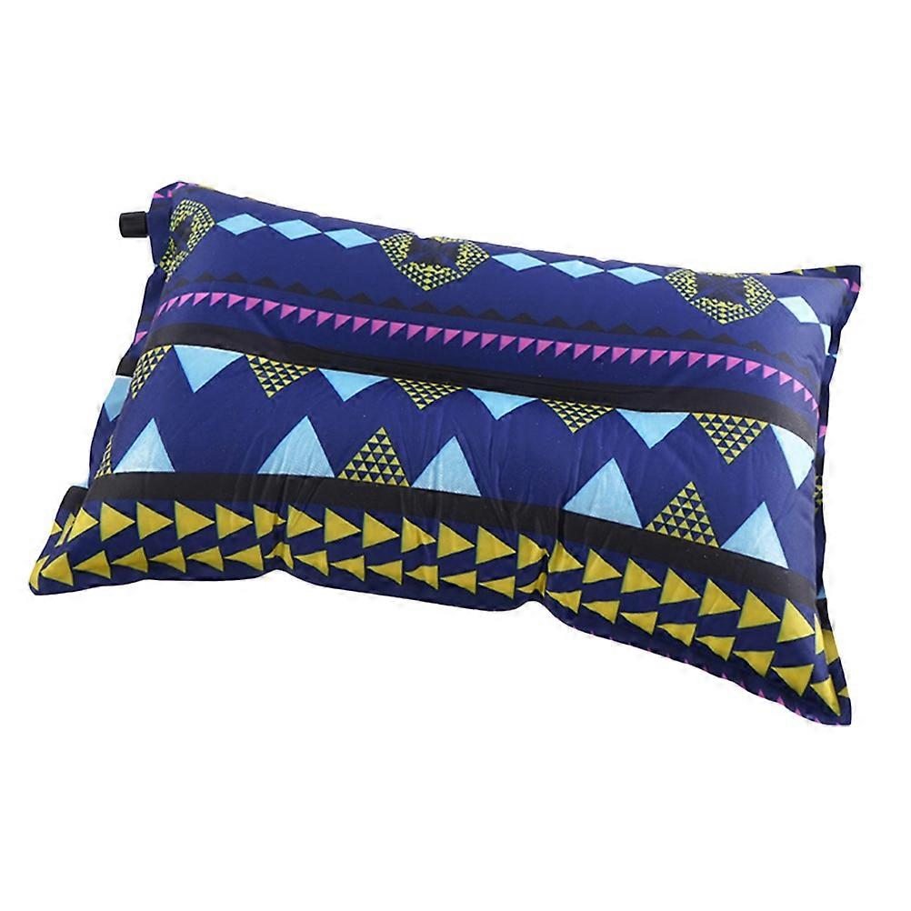 Inflatable Airplane Pillow Convenient Camp Pillow Multi-function Sleep Pillow Camping Accessory