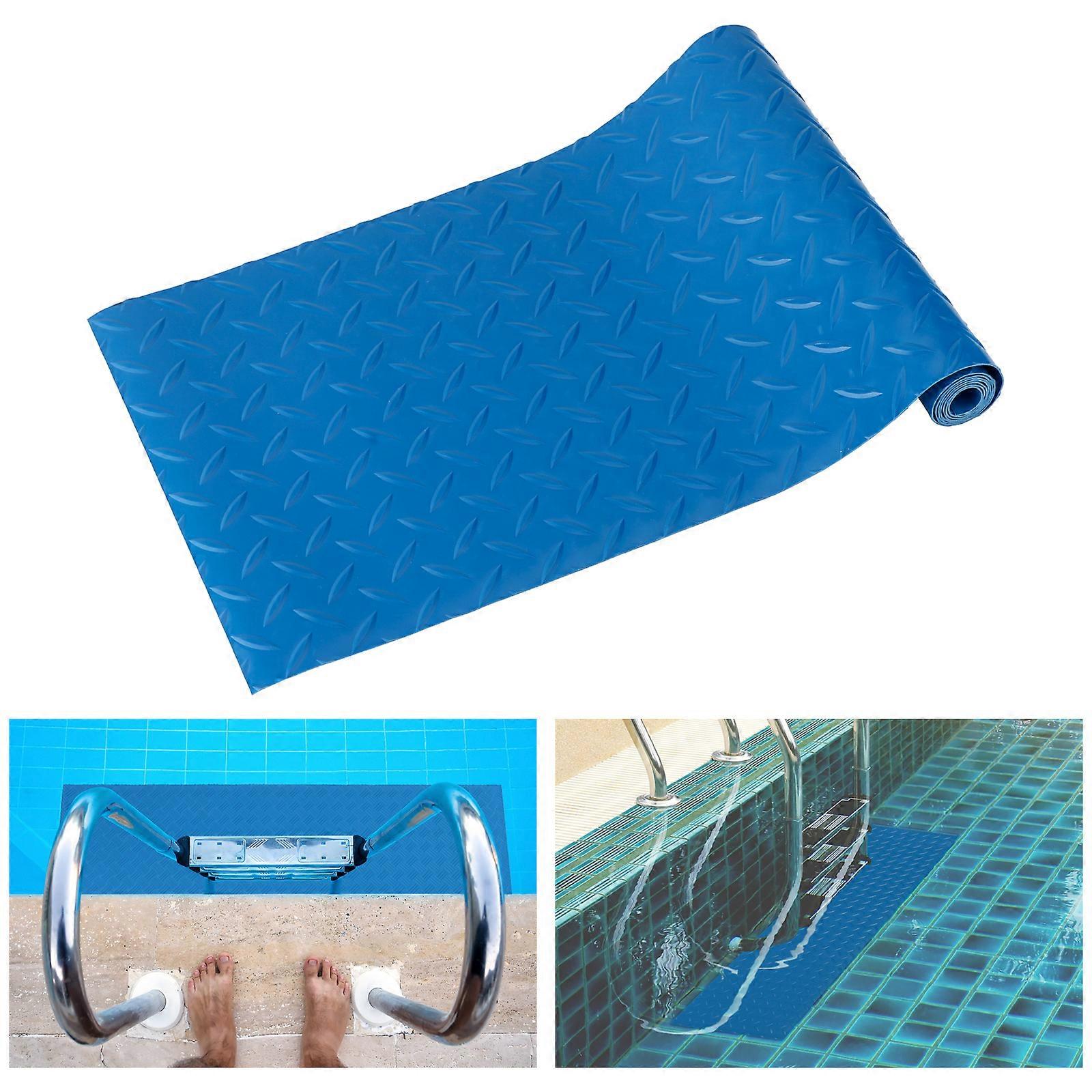 Swimming Pool Ladder Mat - Protective Pool Ladder Pad Step Mat with Non-Slip Texture