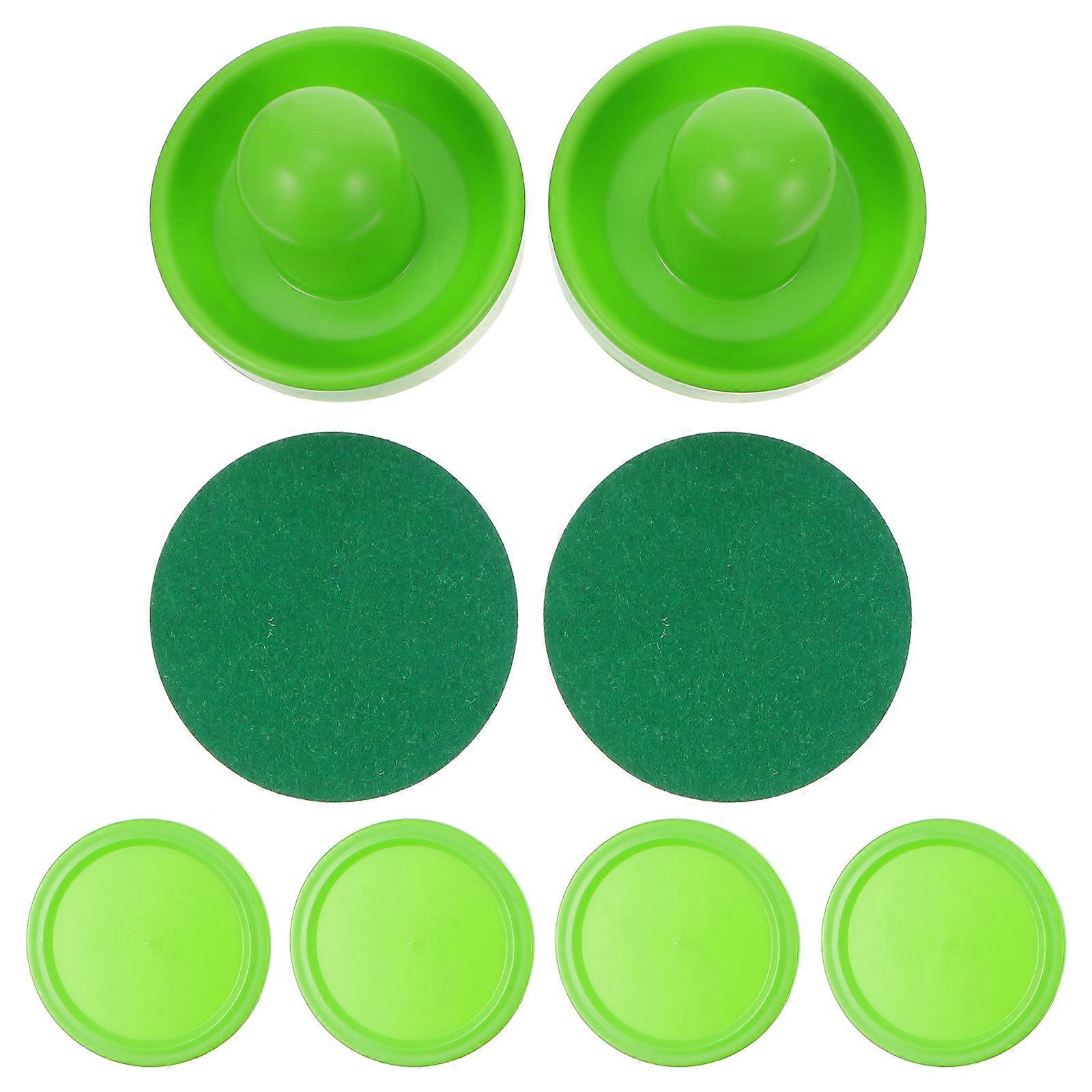 1 Set Air Hockey Pushers Pucks Replacement for Game Tables Goalies Header Kit
