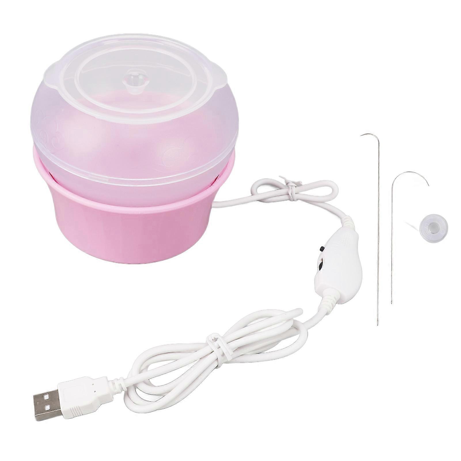 Bead Spinner Stepless Speed Adjust Positive Negative Rotation Electric Bead Spinner for DIY Jewelry Tassels Making USB Powered