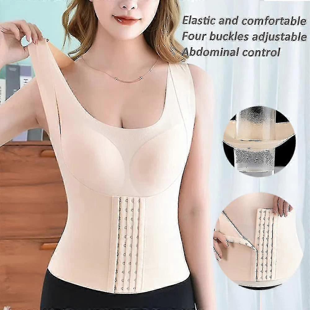 4-in-1 Women's Shapewear Hunchback Correction Corset Push Up Shaper Slimming Waist & Belly