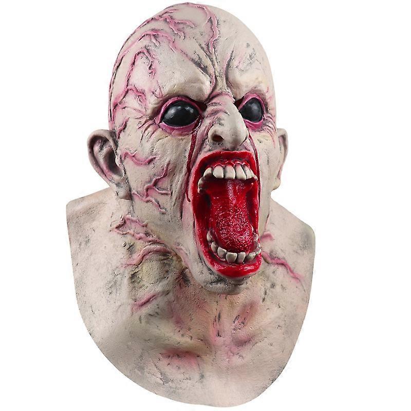 ハロウィン、恐ろしいマスク、肌色、ゾンビ、怖い、コスプレパーティー、お化け屋敷、帽子