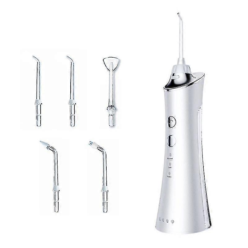 Irrigador dental Diente Ser inalámbrico con 5 Jet Tips 3 modos adjables