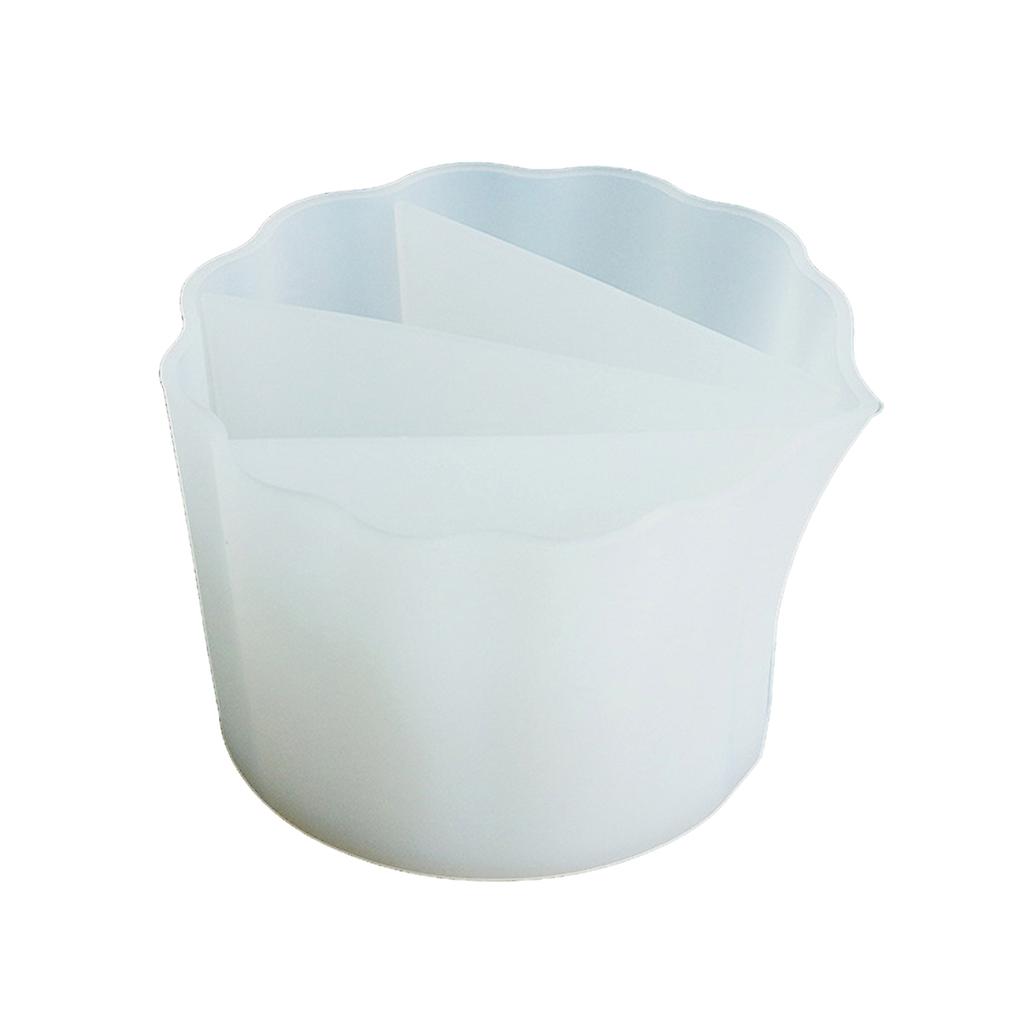 Reusable Silicone Split Cup 2/3/4/5 Chambers Split Cups DIY Paint Cup 5 Styles
